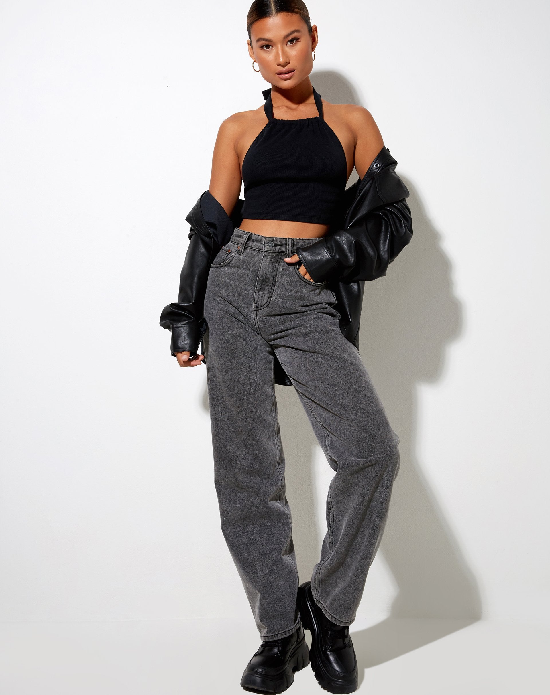 Image de Jica Crop Top in Black