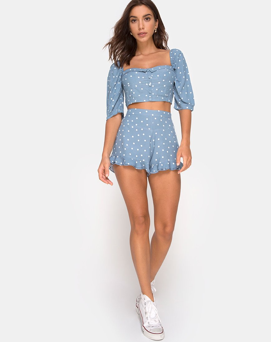 Image de Jiro Short in Skater Polka Blue