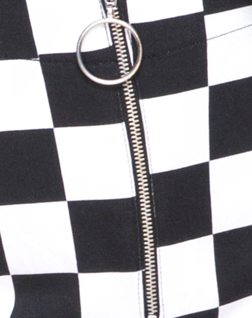Image de Jolim Trouser in Checker Board Medium B/W
