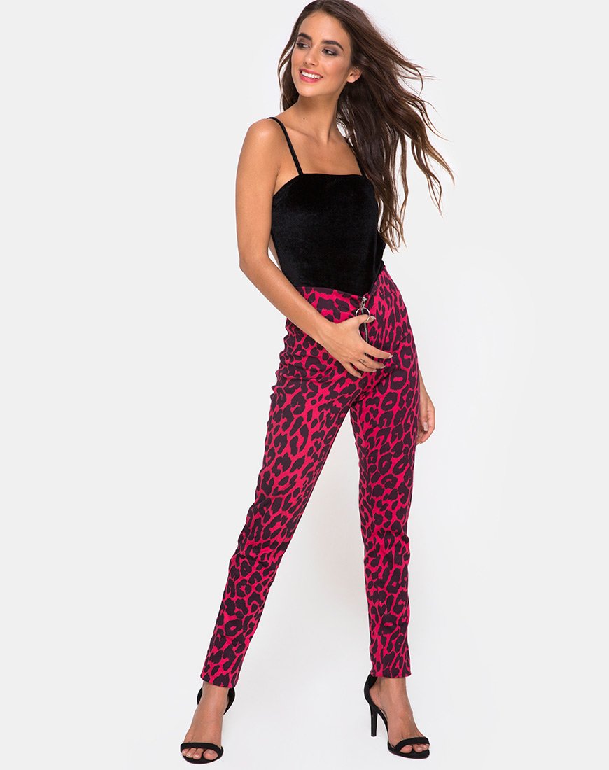 Image de Jolim Trouser in Oversize Jaguar Red