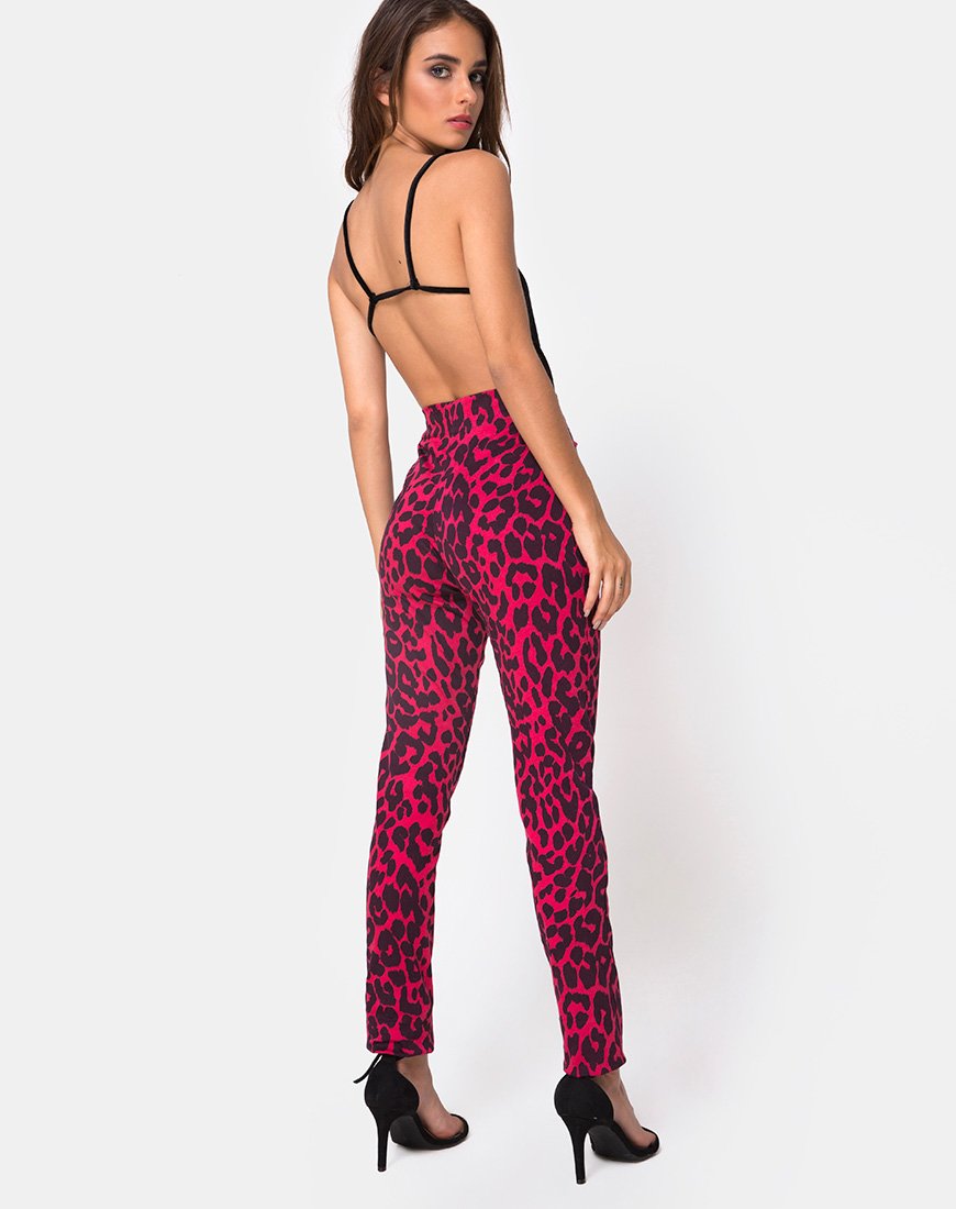 Image de Jolim Trouser in Oversize Jaguar Red