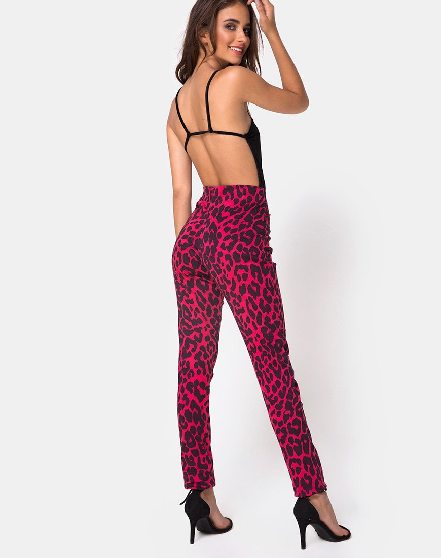 Image de Jolim Trouser in Oversize Jaguar Red