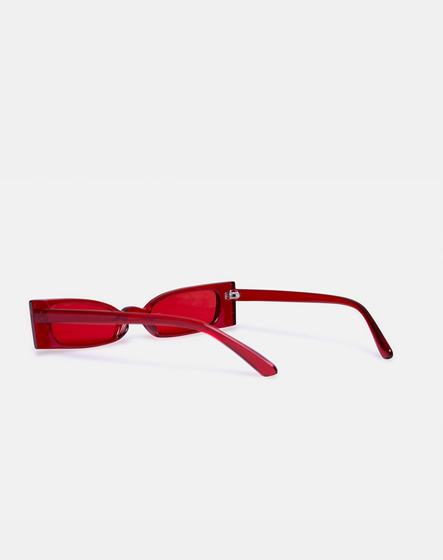 Image de la lunette de soleil Joslin en rouge