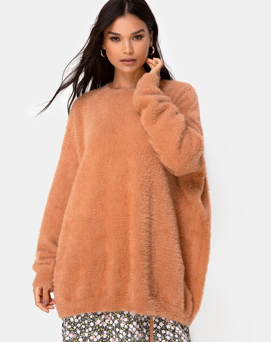 Image de Edgen Jumper in Knitted Tan