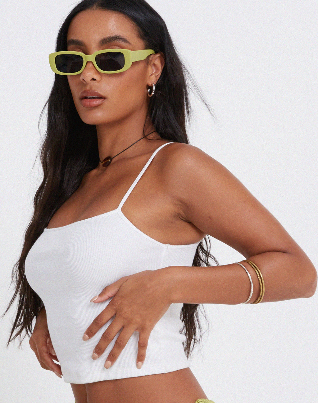 Lunettes de soleil Lizzie en vert