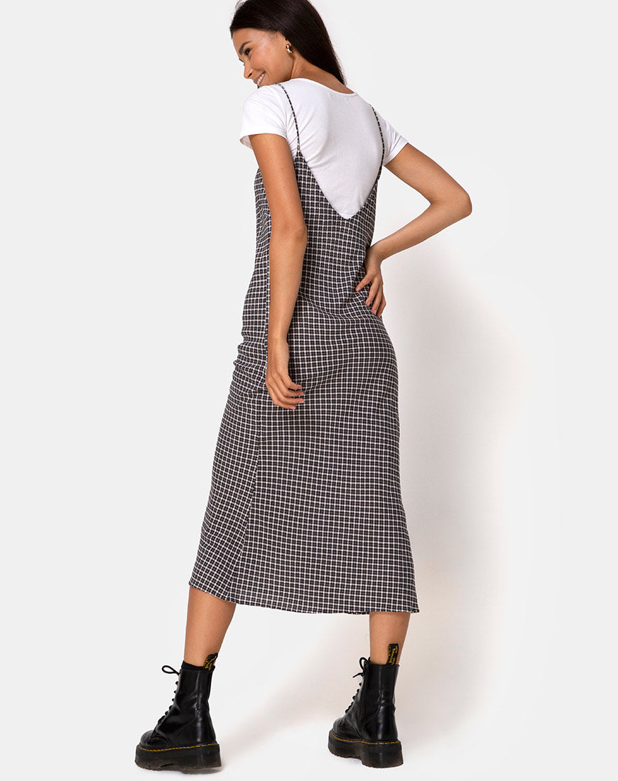 Robe Juvina en Check It Out Noir