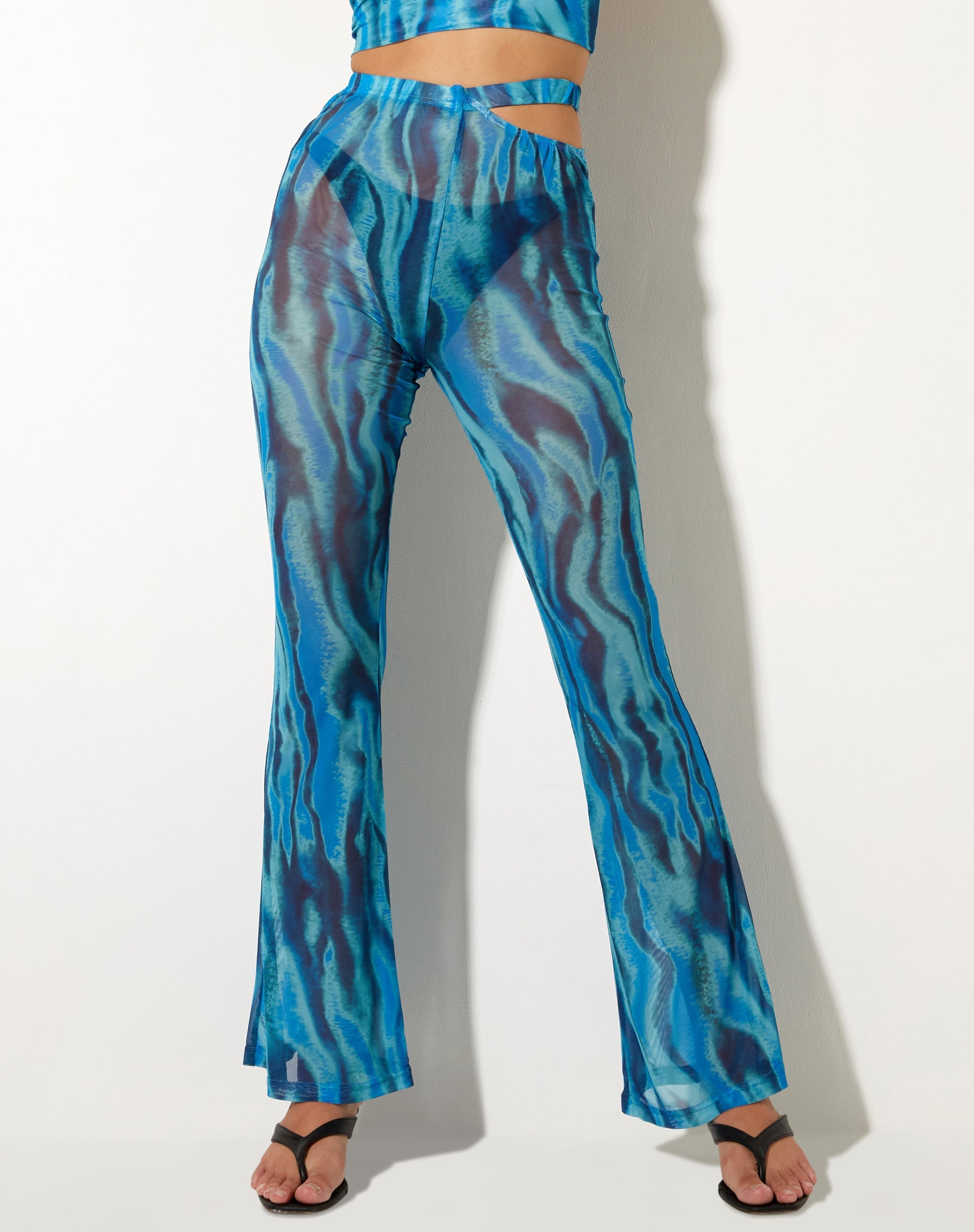 Image de Zola Flare Trouser in Tropical Rave