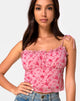 Image de Kalsi Top in Love Bloom Pink Flock