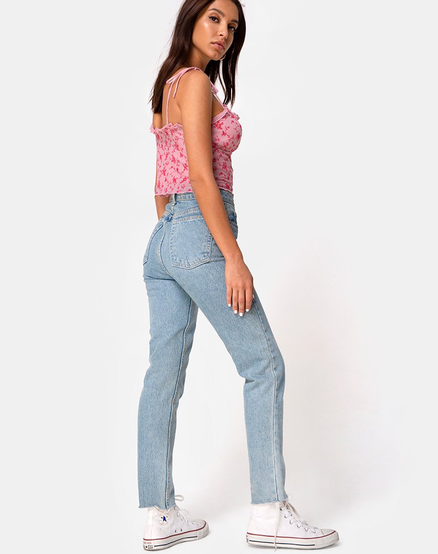 Image de Kalsi Top in Love Bloom Pink Flock