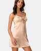 Image de Kamalia Slip Dress in Satin Champagne