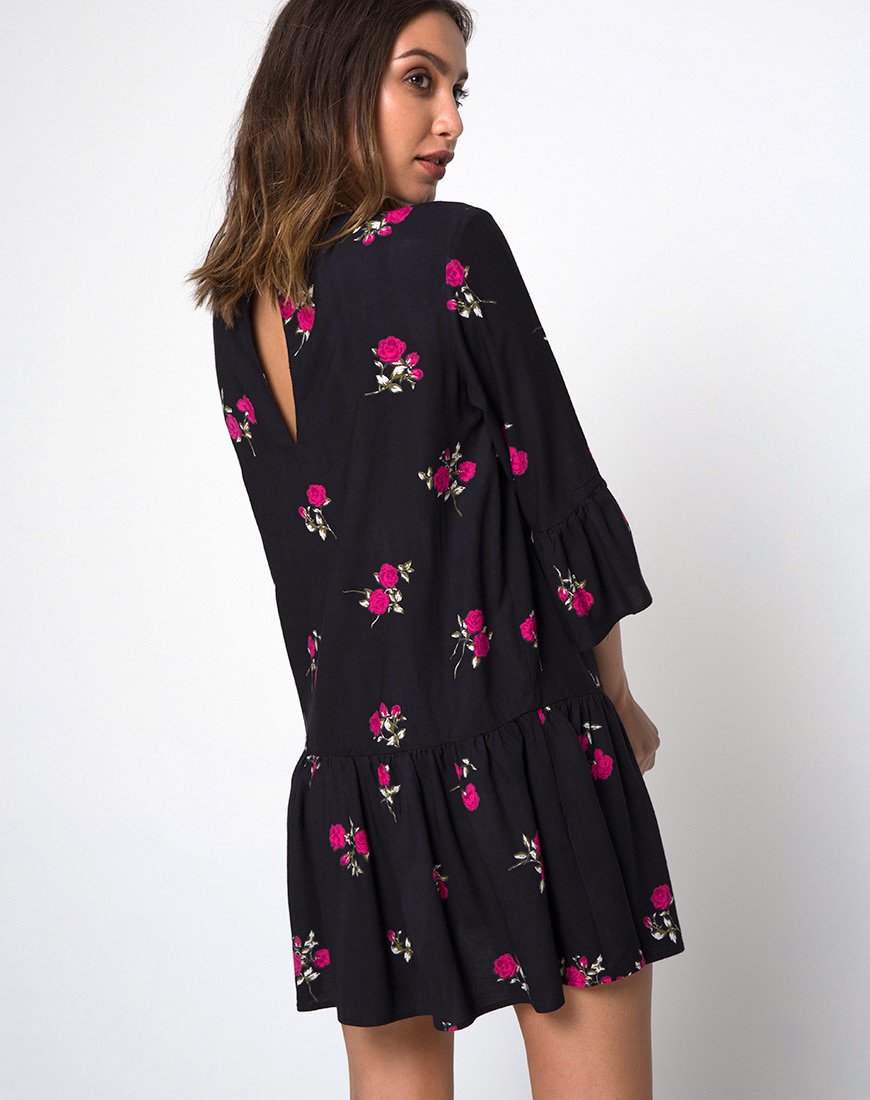 Image de la robe Kamryn en rose grunge