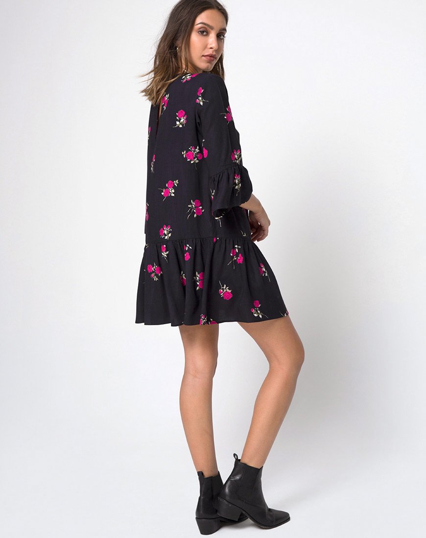 Image de la robe Kamryn en rose grunge