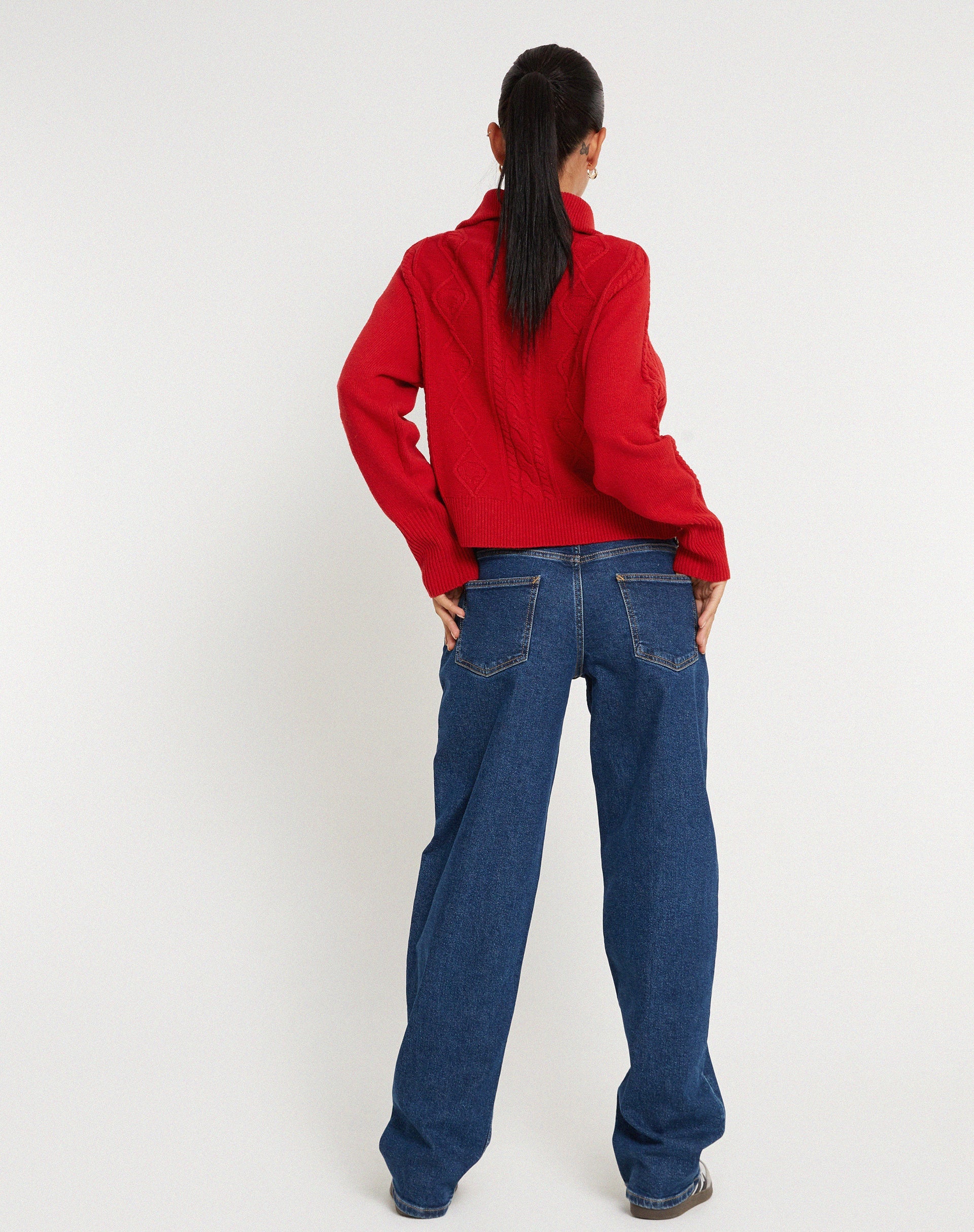 Image de Kamuja Jumper tricoté en rouge