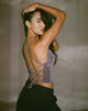 Image de Kaori Vest Top in Charcoal