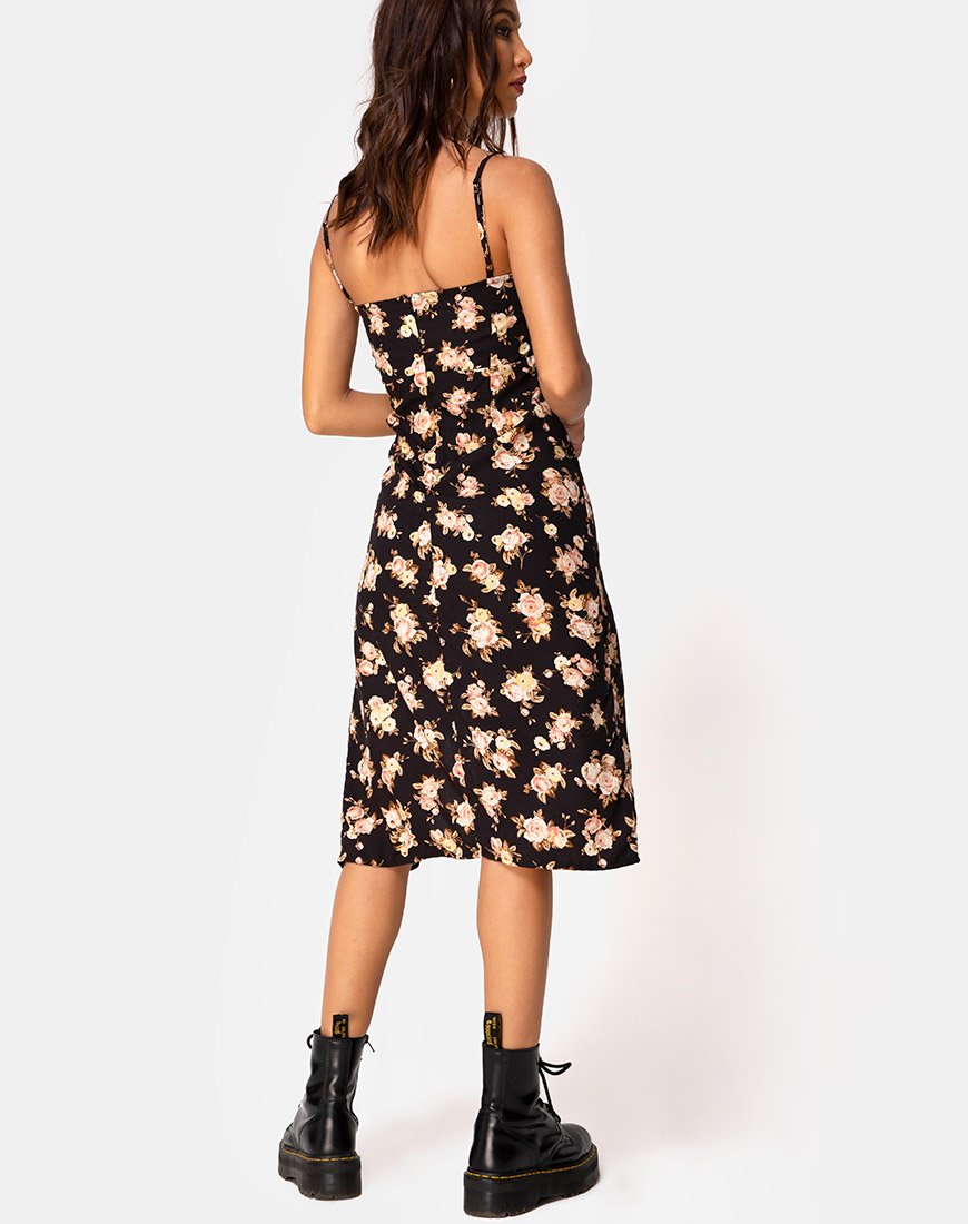 Image de Kaoya Midi Dress in Antique Rose