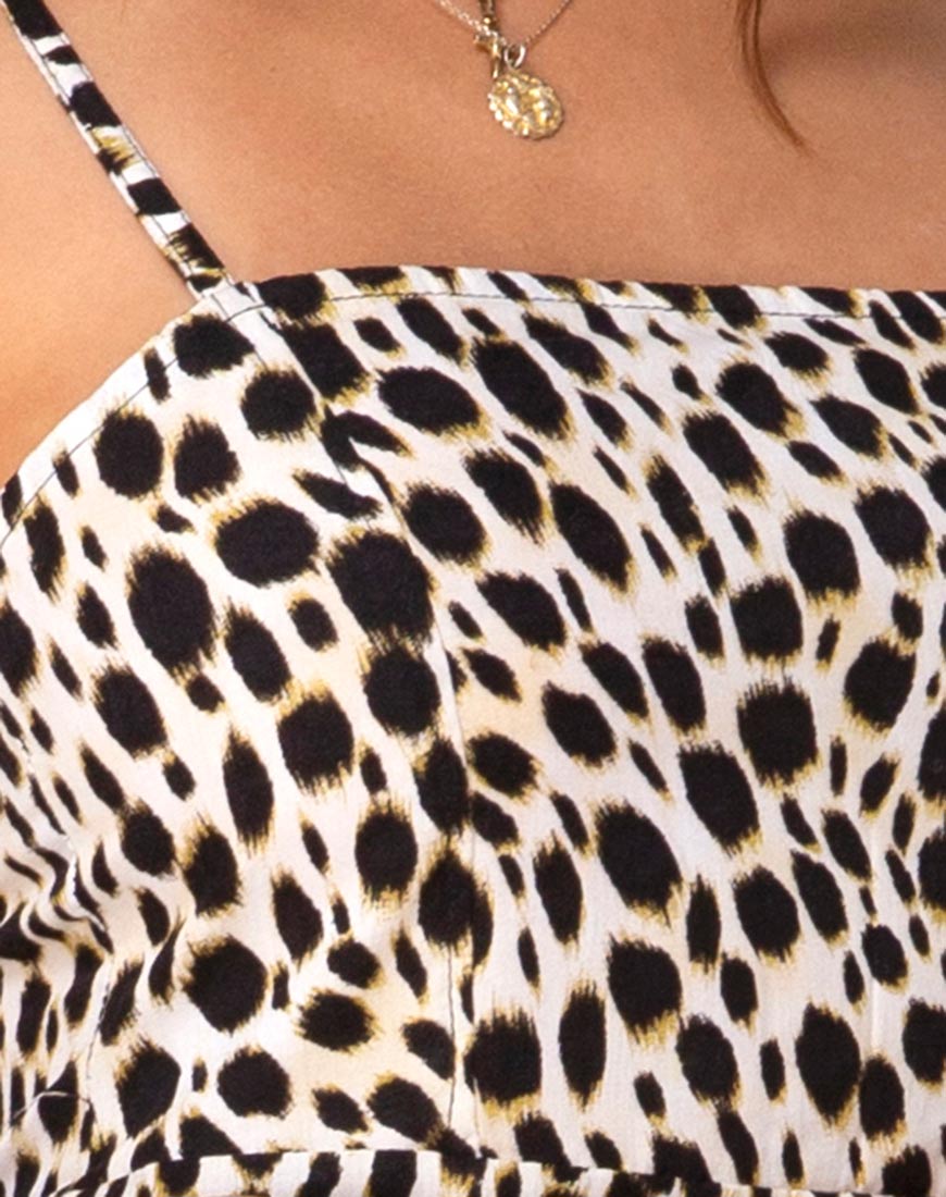 Image de Kaoya Midi Dress in Cheetah