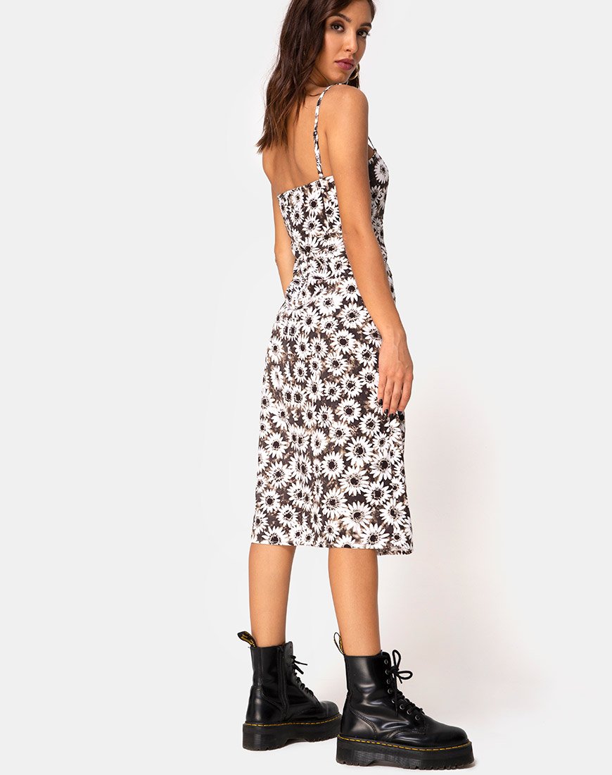 Image de Kaoya Midi Dress in Dyed Daisy