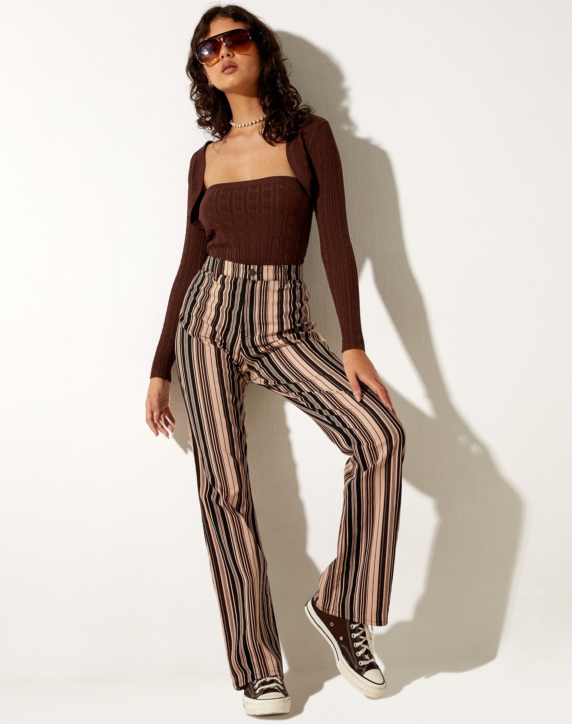 Image de Gya Longsleeve Top in Knit Chocolate