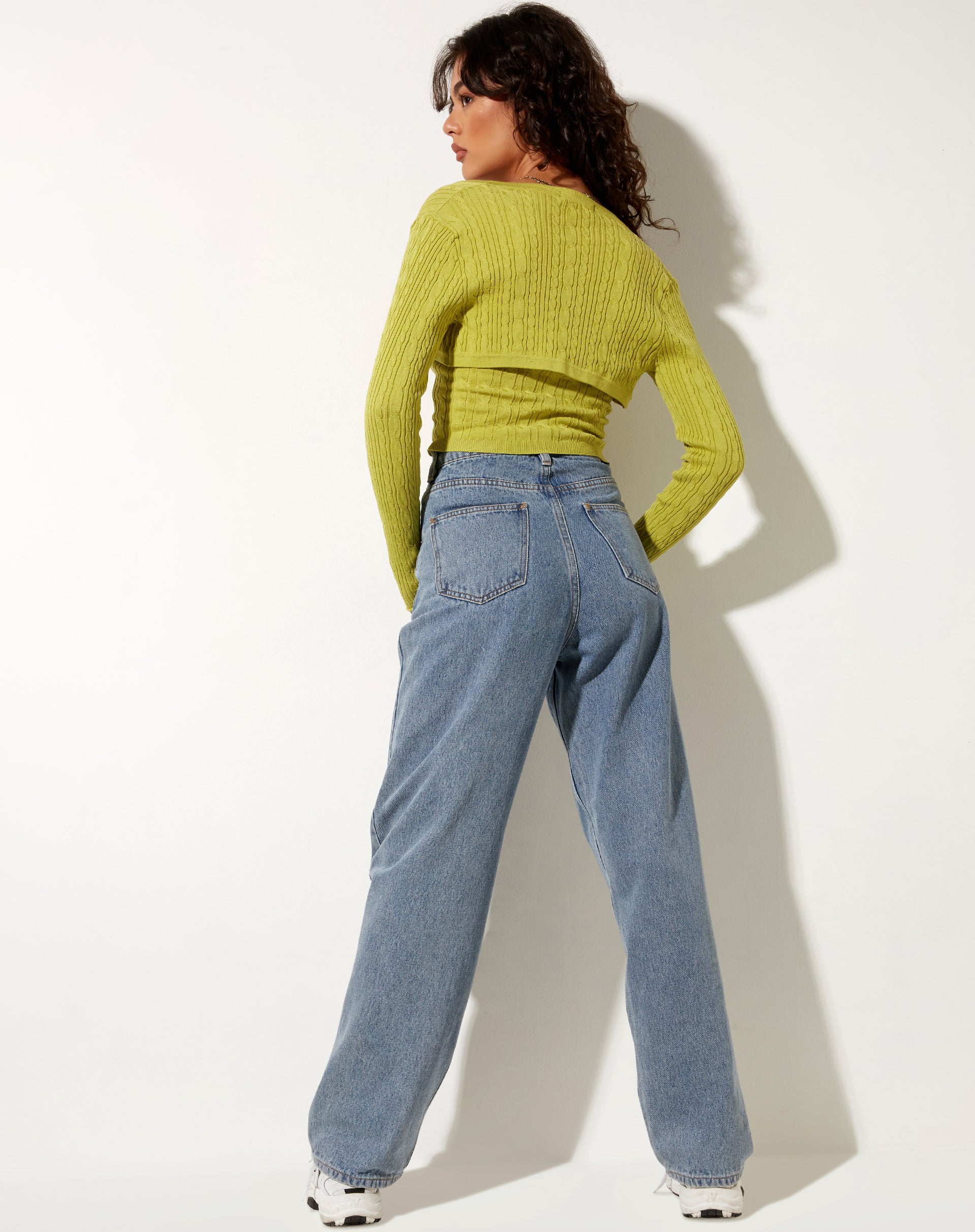Image de Gya Long Sleeve Top in Knit Olive