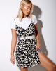 Image de Katya Dress in Mini Daisy Black