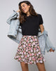 Image de la mini-jupe Kaykay in Bloom Floral