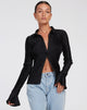 image de Keani Shirt in Crinkle Black