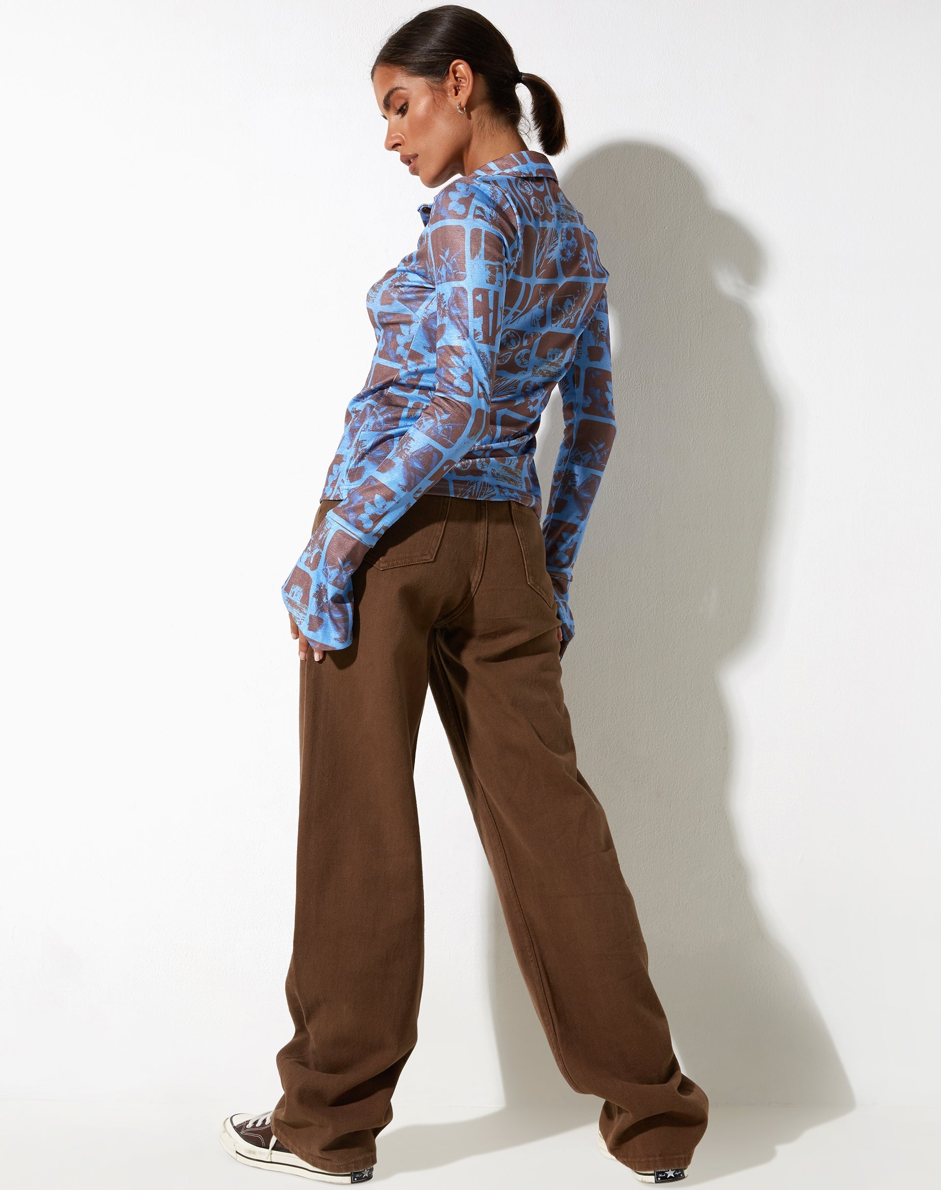 Image de la chemise Keani en bleu photographique