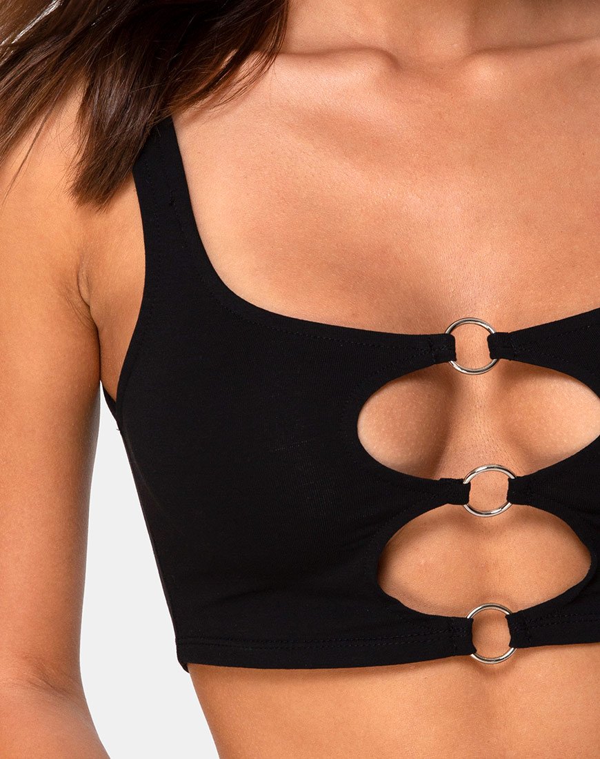 Image de Keddo Crop Top in Black