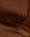 Satin brun riche