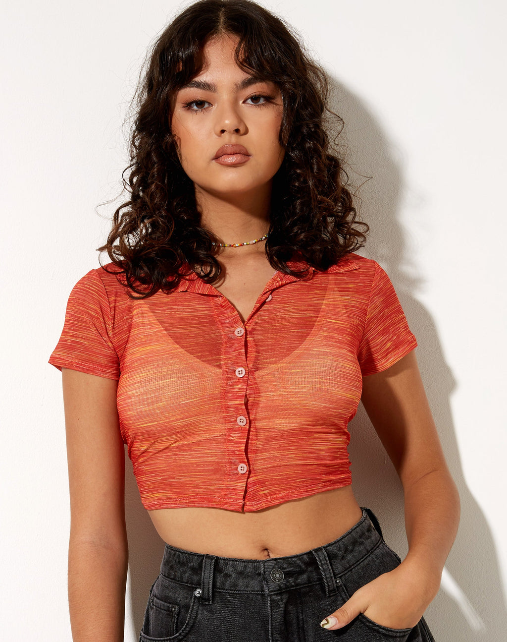 Chemise Keliso en maille Rayons d'été