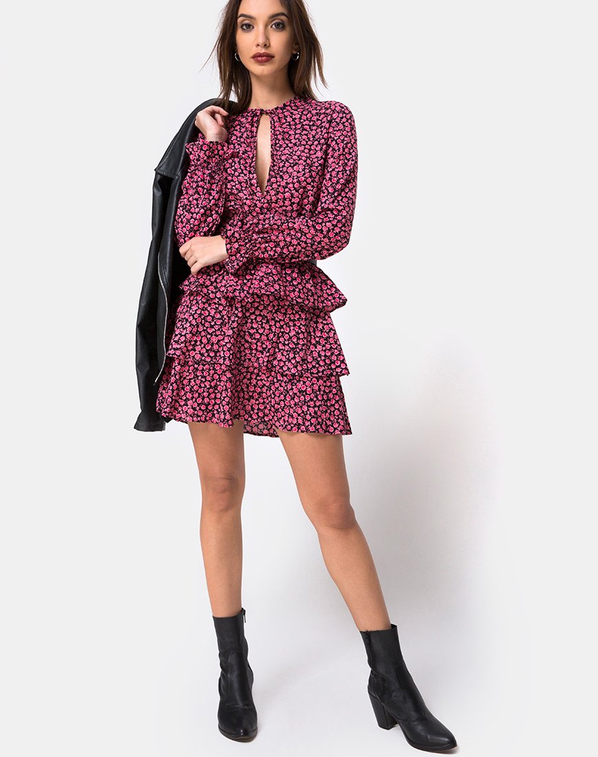 Image de Kepsibelle Robe en Rose Ditsy