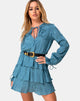 Image de Kepsibelle Robe en satin rose Dusty Blue