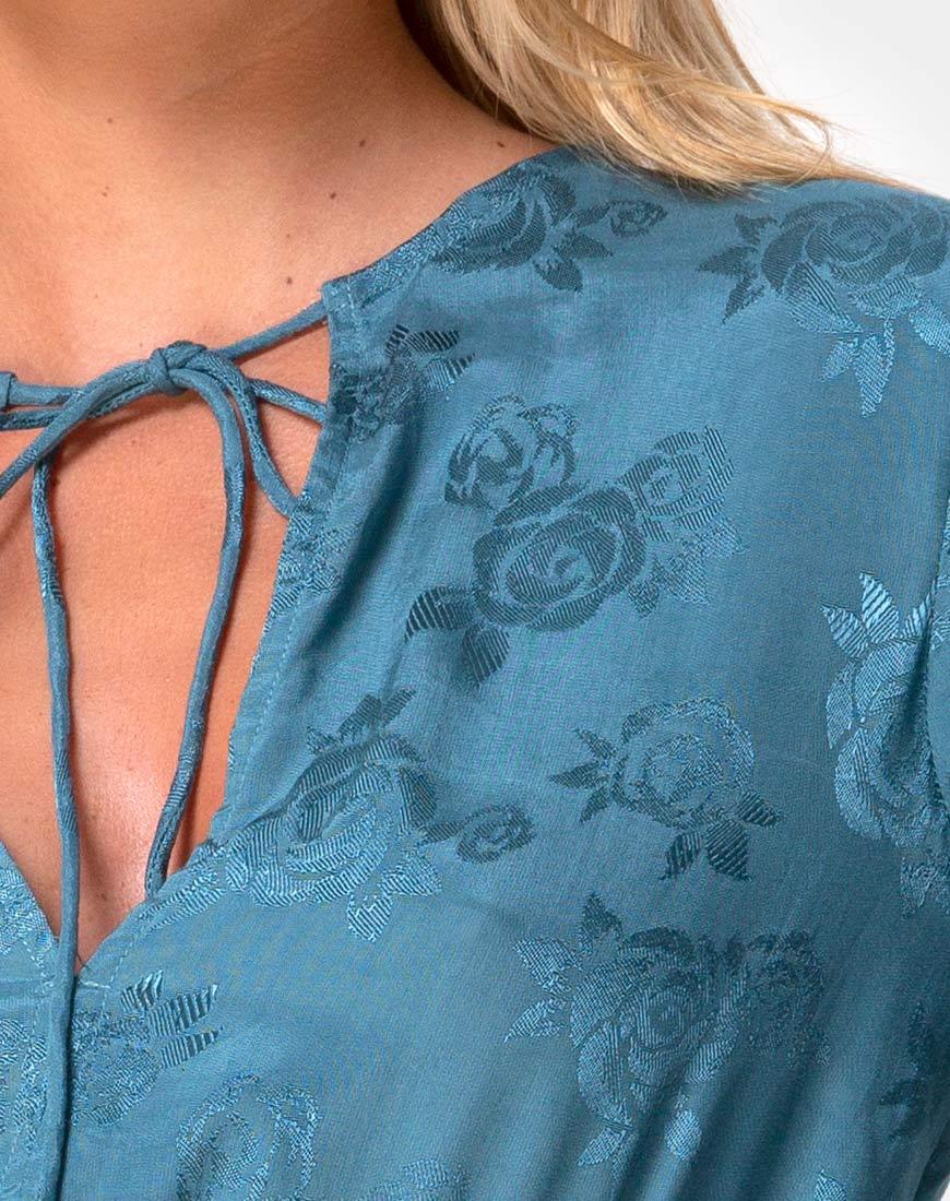 Image de Kepsibelle Robe en satin rose Dusty Blue