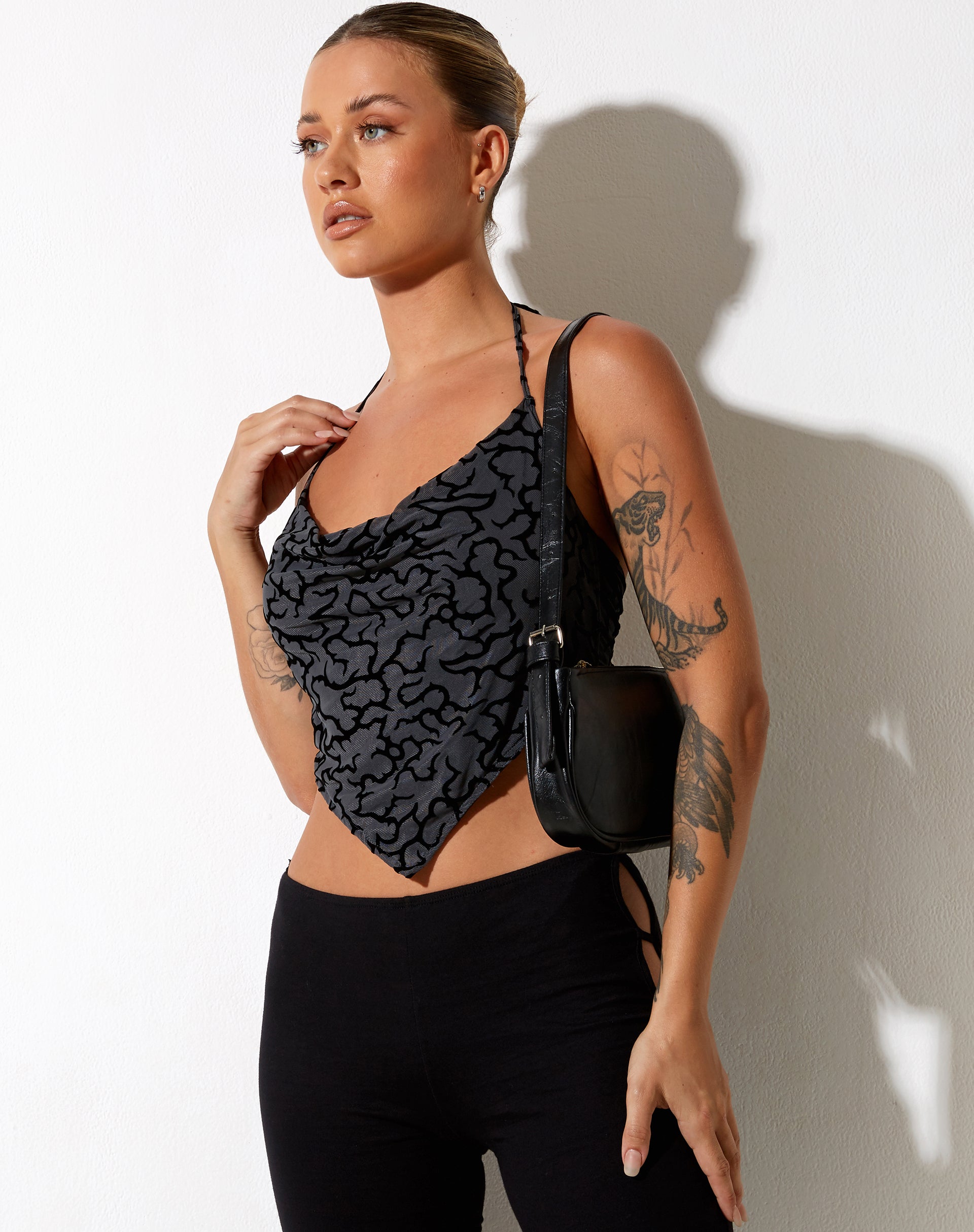 Image de Ketia Crop Top in Tribal Flock