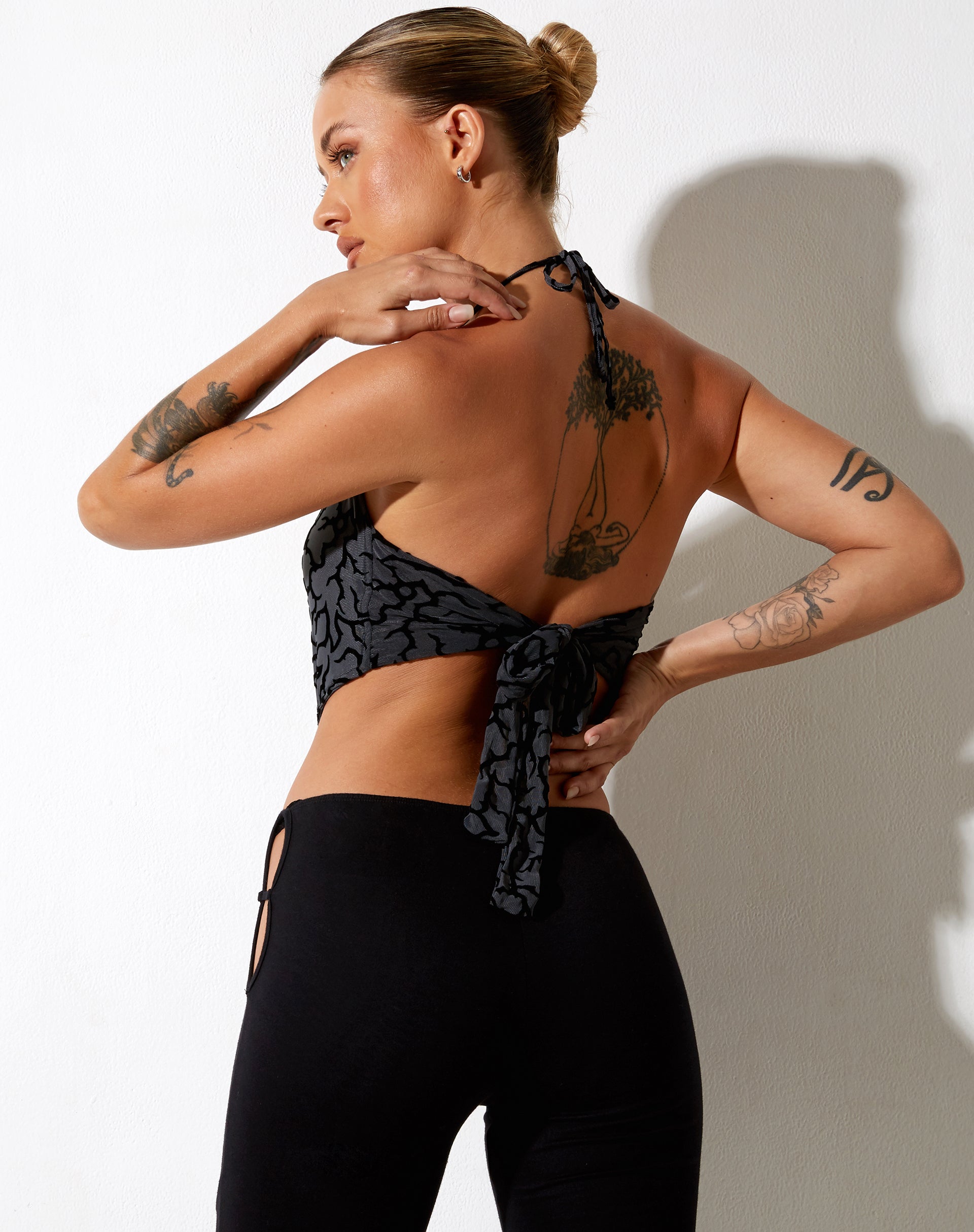 Image de Ketia Crop Top in Tribal Flock