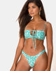 Image de Kevana Bikini Top in Floral Filed Green