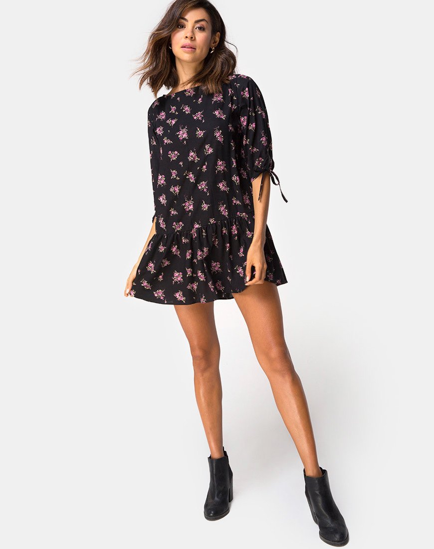 Image de la robe Khamea en Sohey Rose Noir