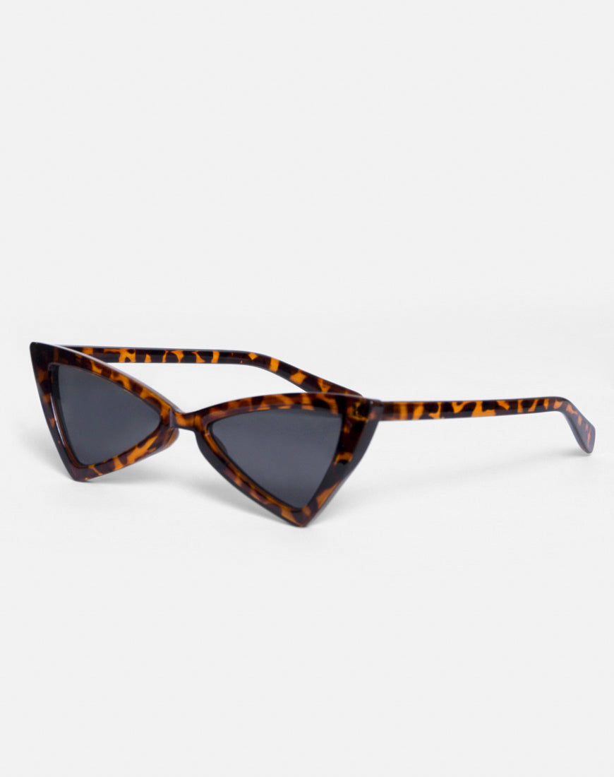Lunettes de soleil Khris en léopard