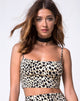 Image de Kini Crop Top in Cheetah