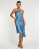 image de Kimora Midi Dress in Satin Slate