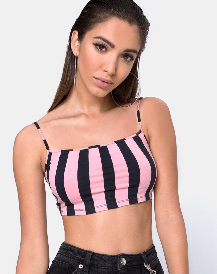 Image de Kini Crop en Campbell Stripe