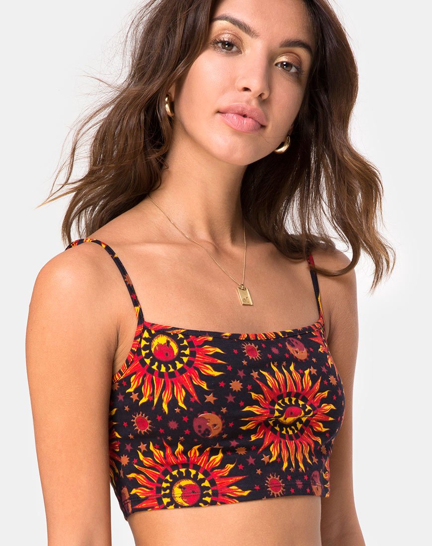Image de Kini Crop Top in Hot Sun X Princess Polly