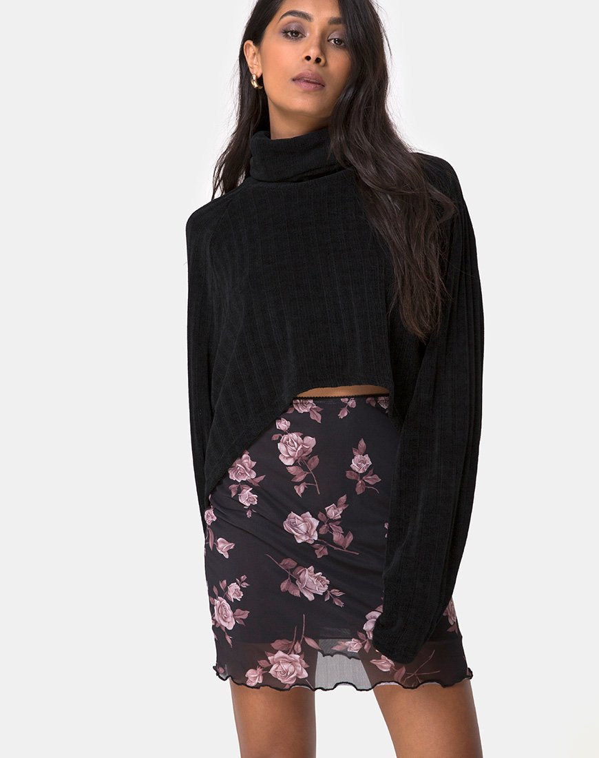 Minijupe Kinnie, rose foncé