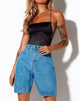 Image de Dad Jean Short in Blue Wash