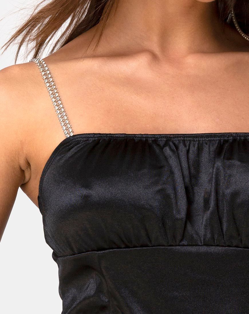 Image de Kulin Bodice in Black with Diamante