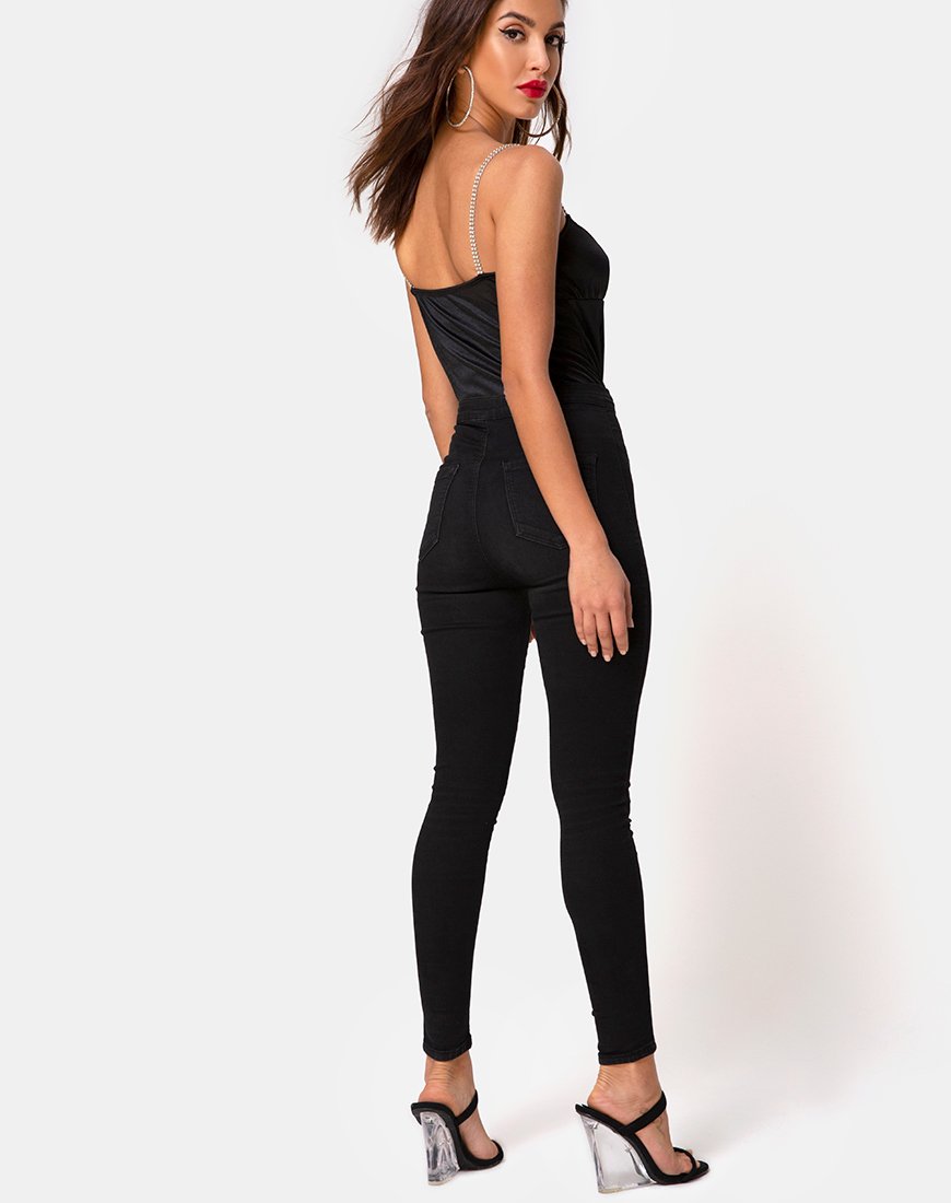 Image de Kulin Bodice in Black with Diamante