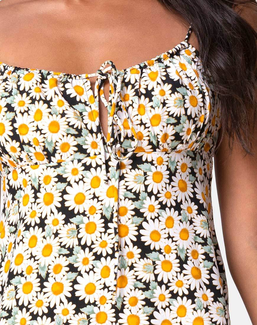 Image of Kumala Slip Dress in Delightful Daisy