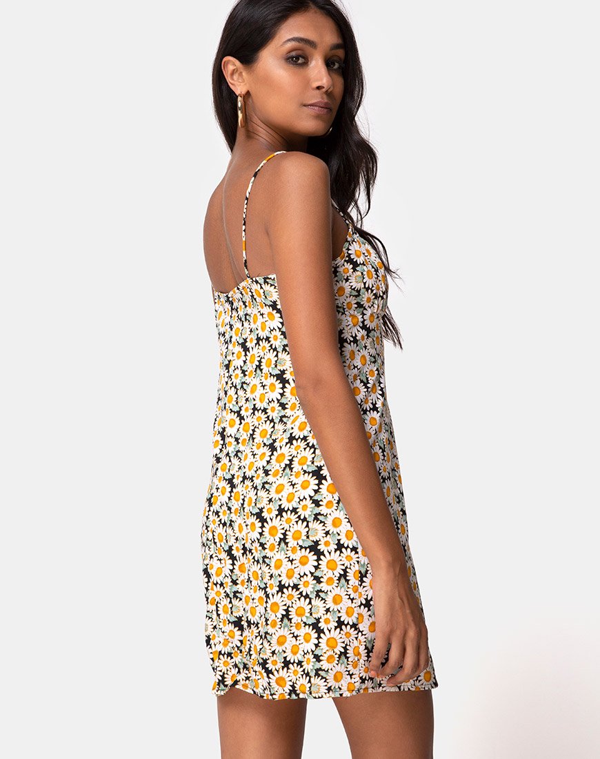 Image of Kumala Slip Dress in Delightful Daisy