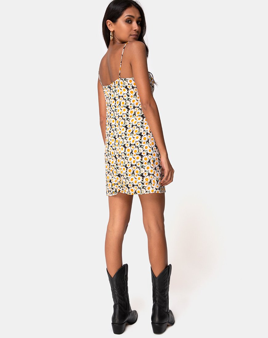 Image of Kumala Slip Dress in Delightful Daisy