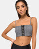 Image de Kyga Crop Top in Charles Check